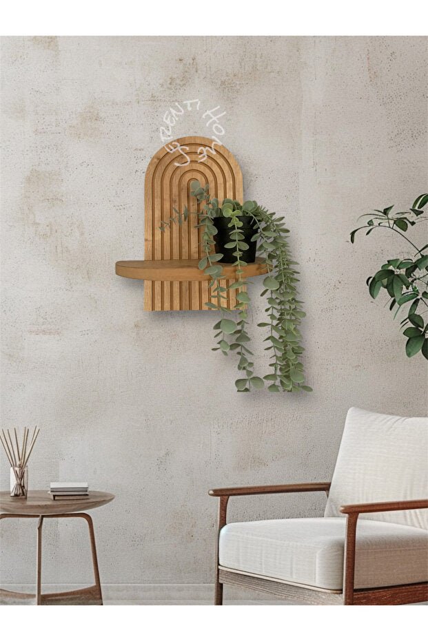 Decorative Wall Shelf Set 2 - Piece 20x35cm | MDF Wood Look | WoodEnzo - WoodEnzo