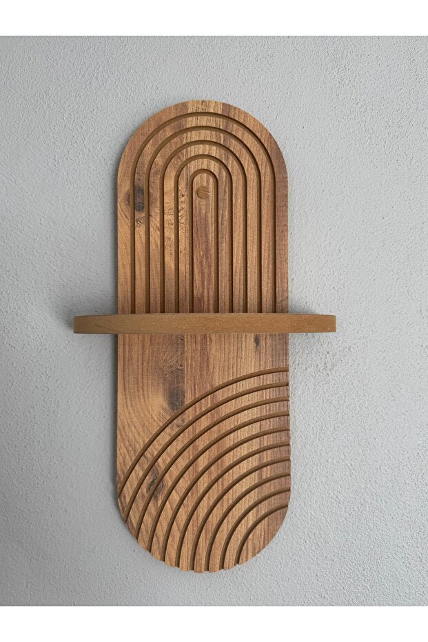 Decorative Wall Shelf 42x20cm | Floating Shelf | WoodEnzo - WoodEnzo