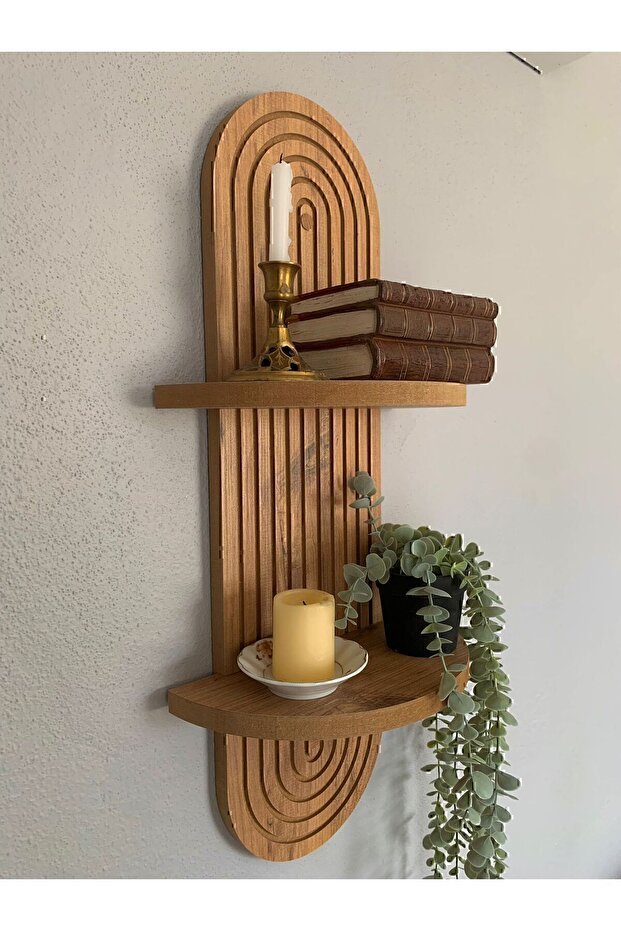 Decorative Wall Shelf Large 70x20cm | Floating Display Shelf | WoodEnzo - WoodEnzo