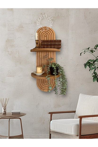 Decorative Wall Shelf Large 70x20cm | Floating Display Shelf | WoodEnzo - WoodEnzo