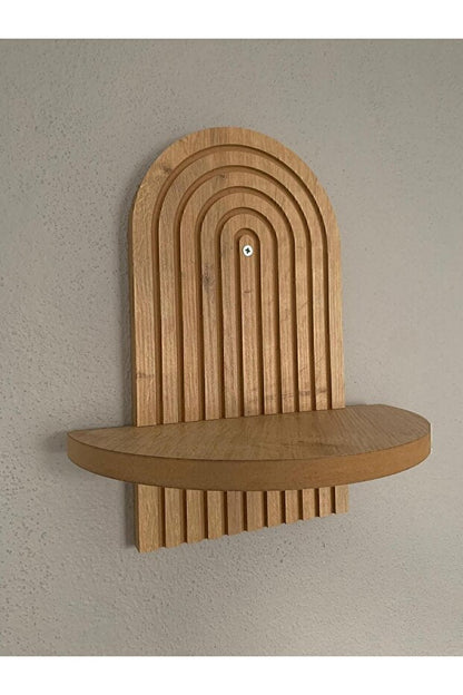 Decorative Wall Shelf Set 2 - Piece 20x35cm | MDF Wood Look | WoodEnzo - WoodEnzo