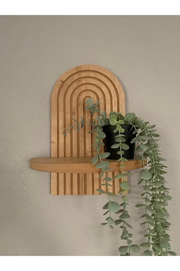 Decorative Wall Shelf Set 2 - Piece 20x35cm | MDF Wood Look | WoodEnzo - WoodEnzo