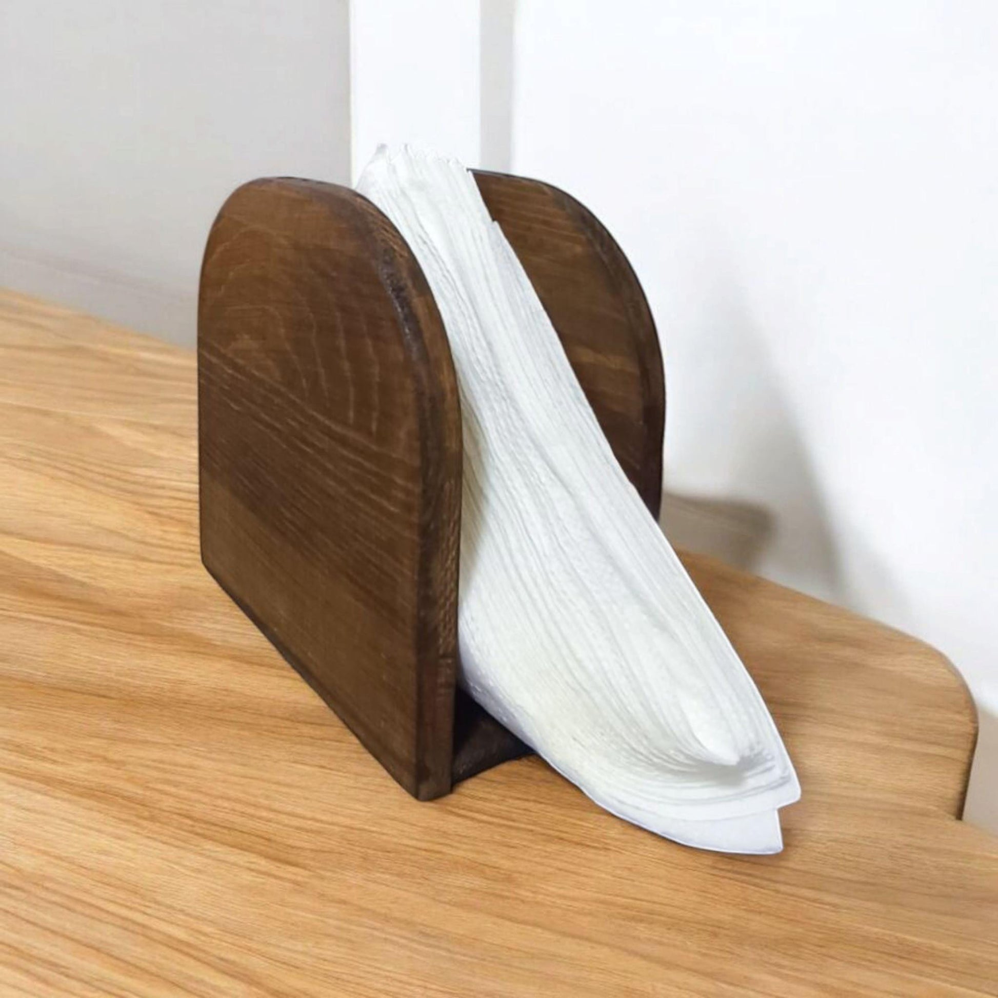 Wooden Napkin Holder | Natural Pine 9mm | Handmade | WoodEnzo - WoodEnzo